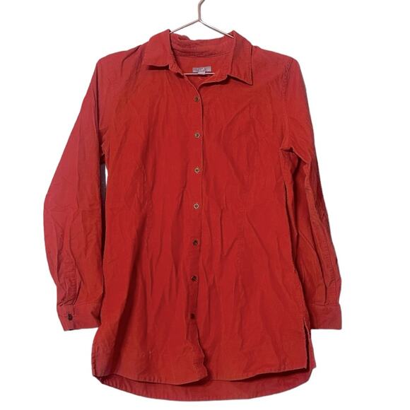 J. Jill corduroy button down long sleeve shirt size XS - Picture 1 of 6